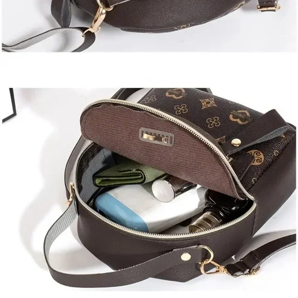 💕NWOT Ladies Mini/Micro Backpack Bookbag Shoulder Bag - Picture 2 of 4